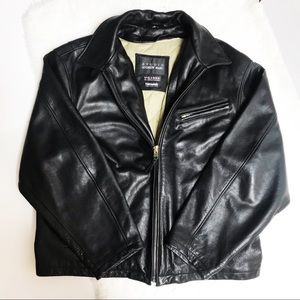 ANDREW MARC x WILSON’S LEATHER Leather Moto Jacket